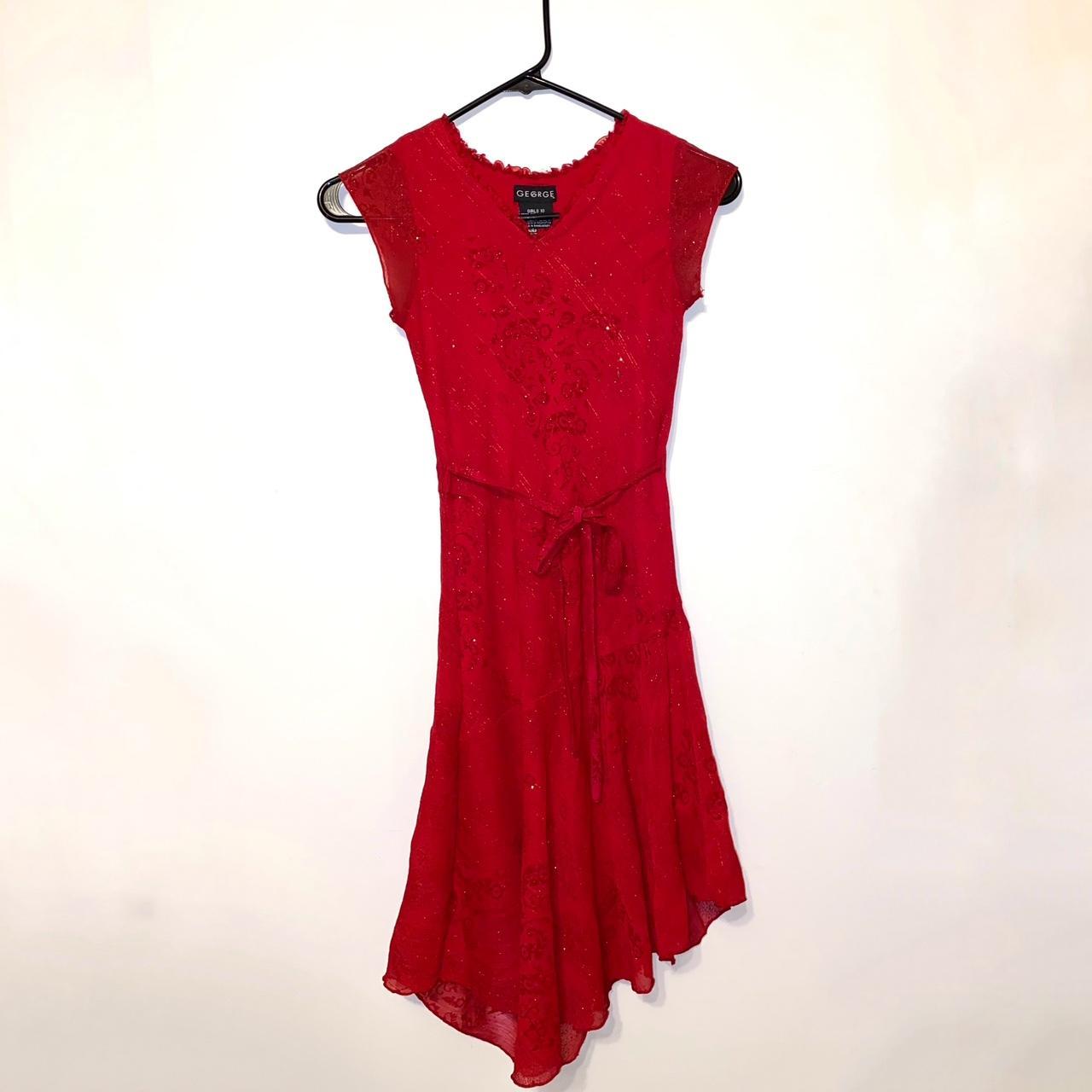 George Red Dress | Depop