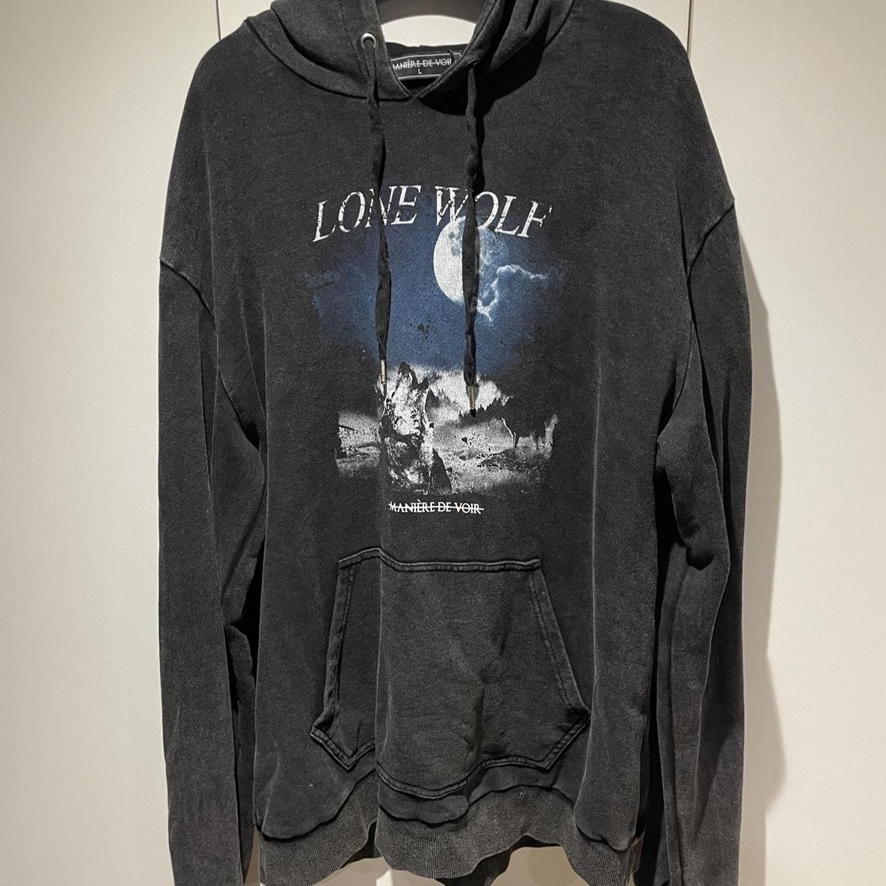 Lone wolf clearance hoodie