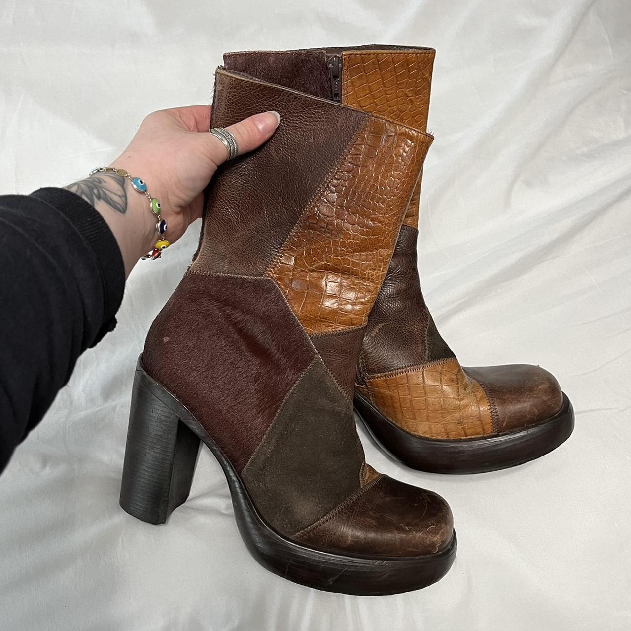 steve madden beige boots