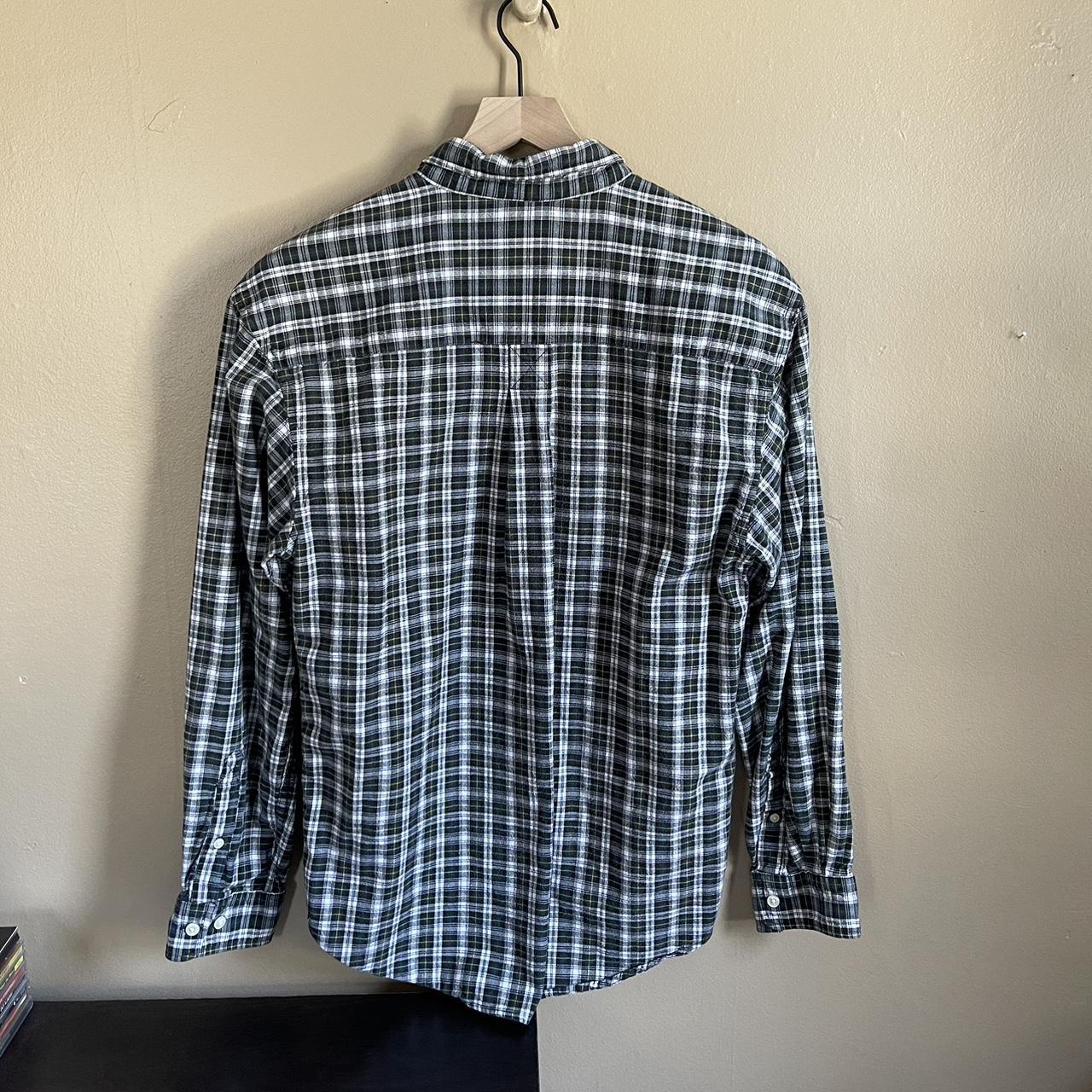 Faded glory cotton button up shirt. - Depop