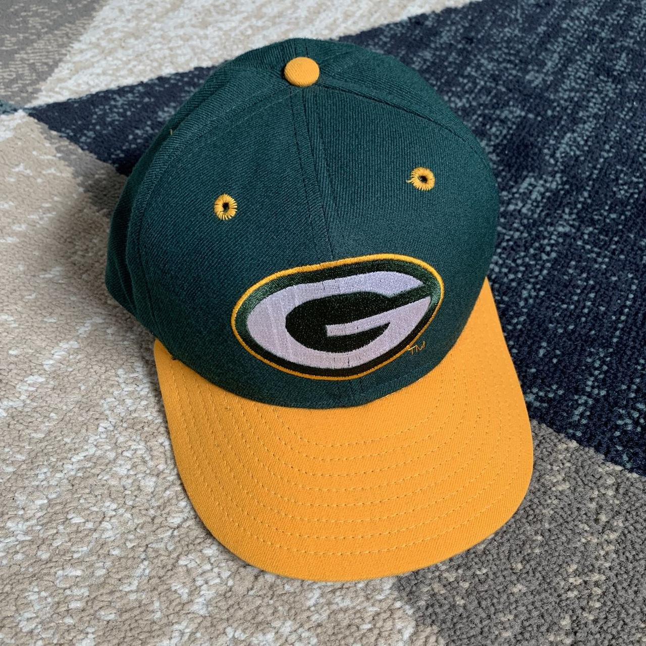 Vintage Green Bay Packers SnapBack Mesh Trucker Hat - Depop