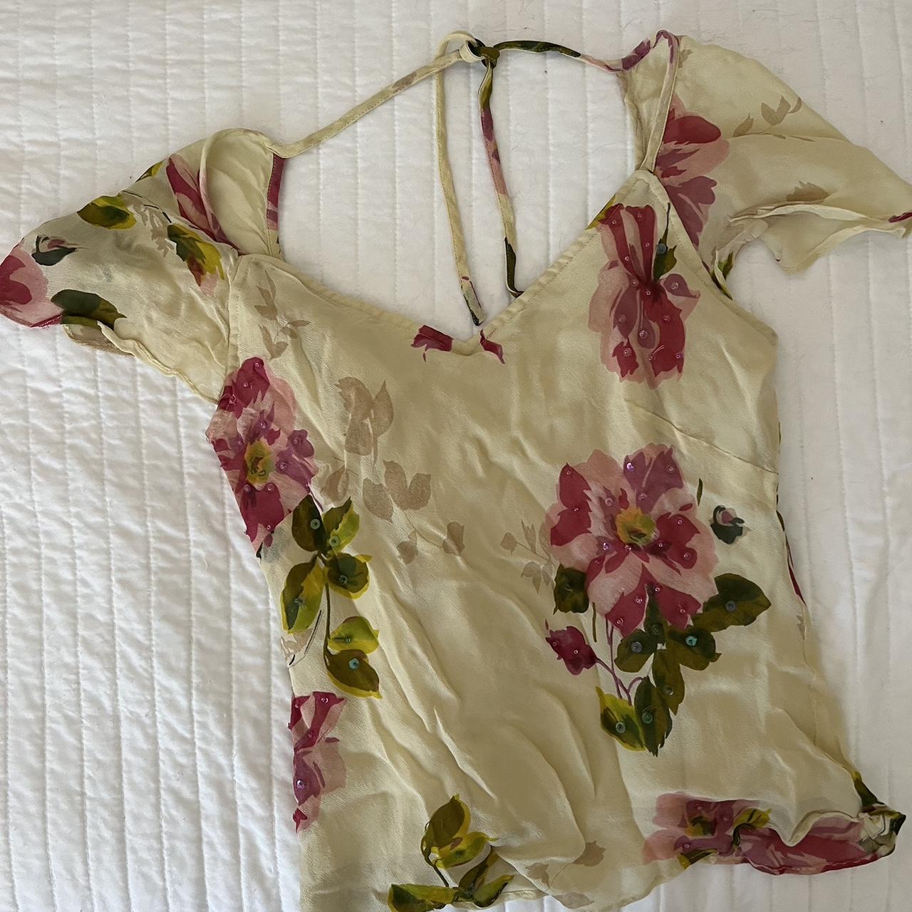Paradise Women's Pink and Cream Dress