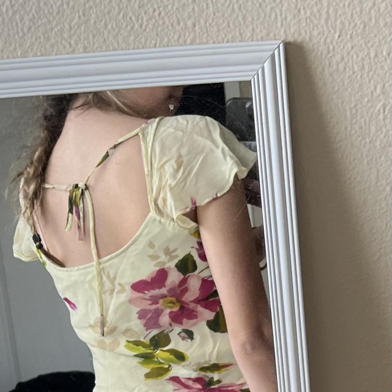 Paradise Women's Pink and Cream Dress (4)
