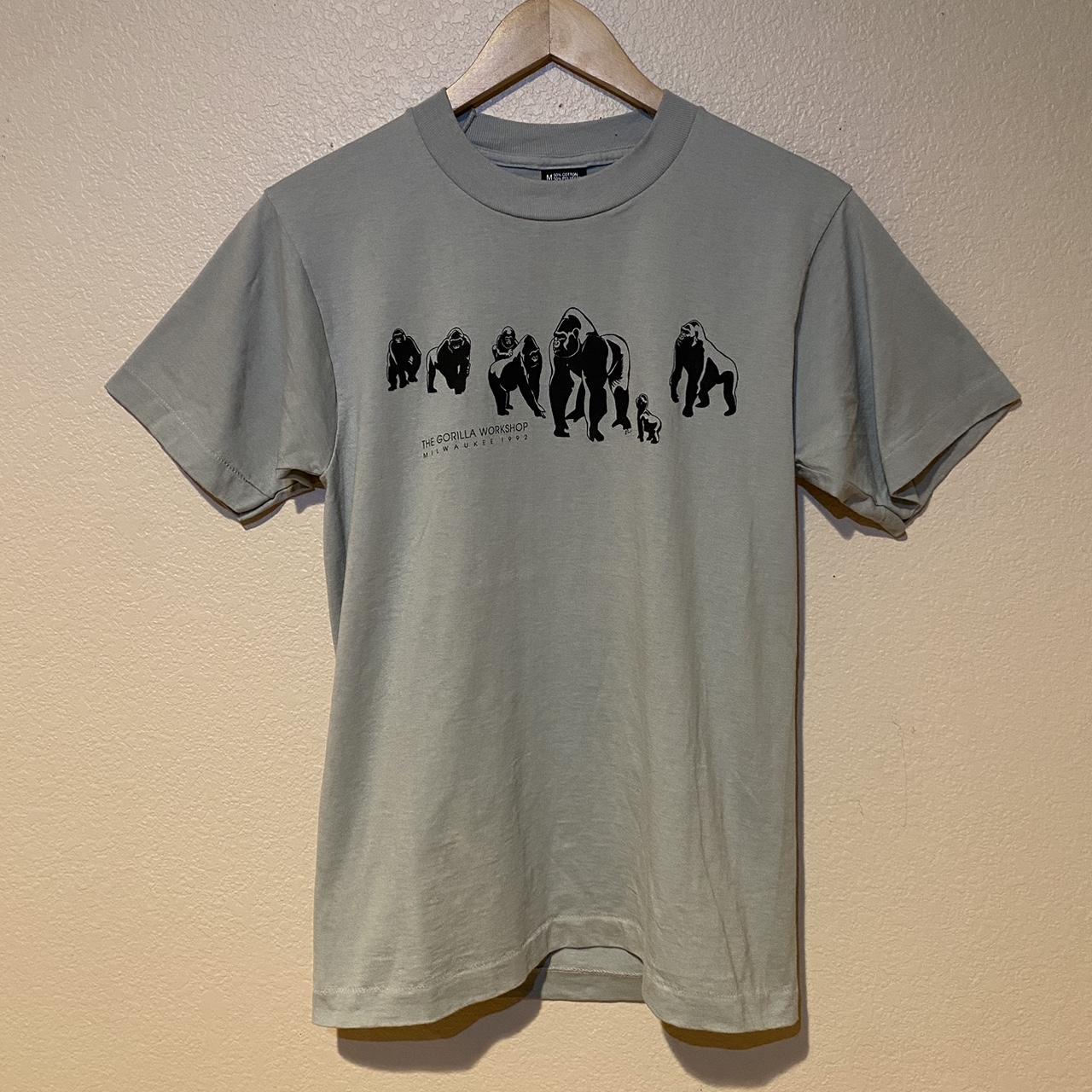 1992 Gorilla T-shirt - great condition - like new -... - Depop