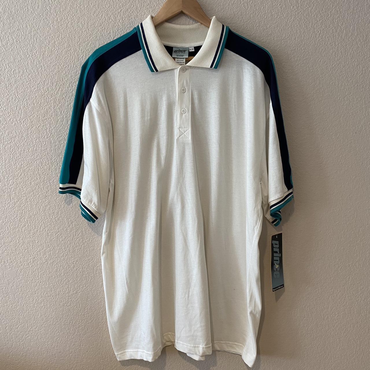 90s Prince Tennis Polo Shirt - great condition - new... - Depop