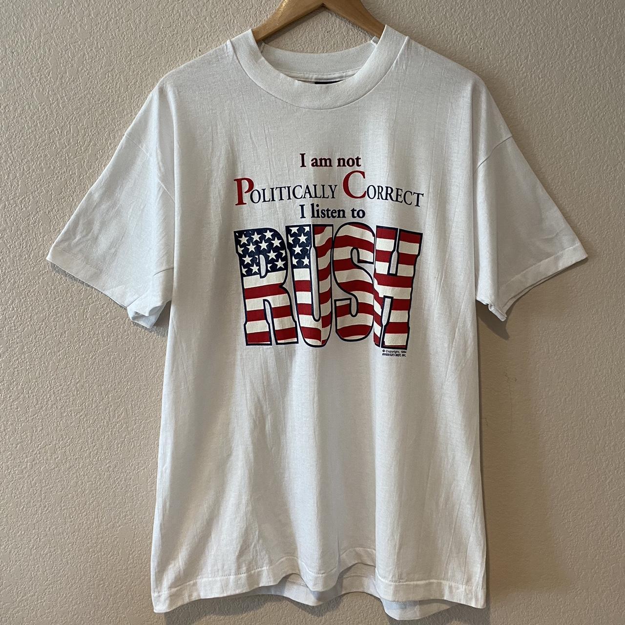 1994 Rush Limbaugh Promo T-shirt - great condition -... - Depop