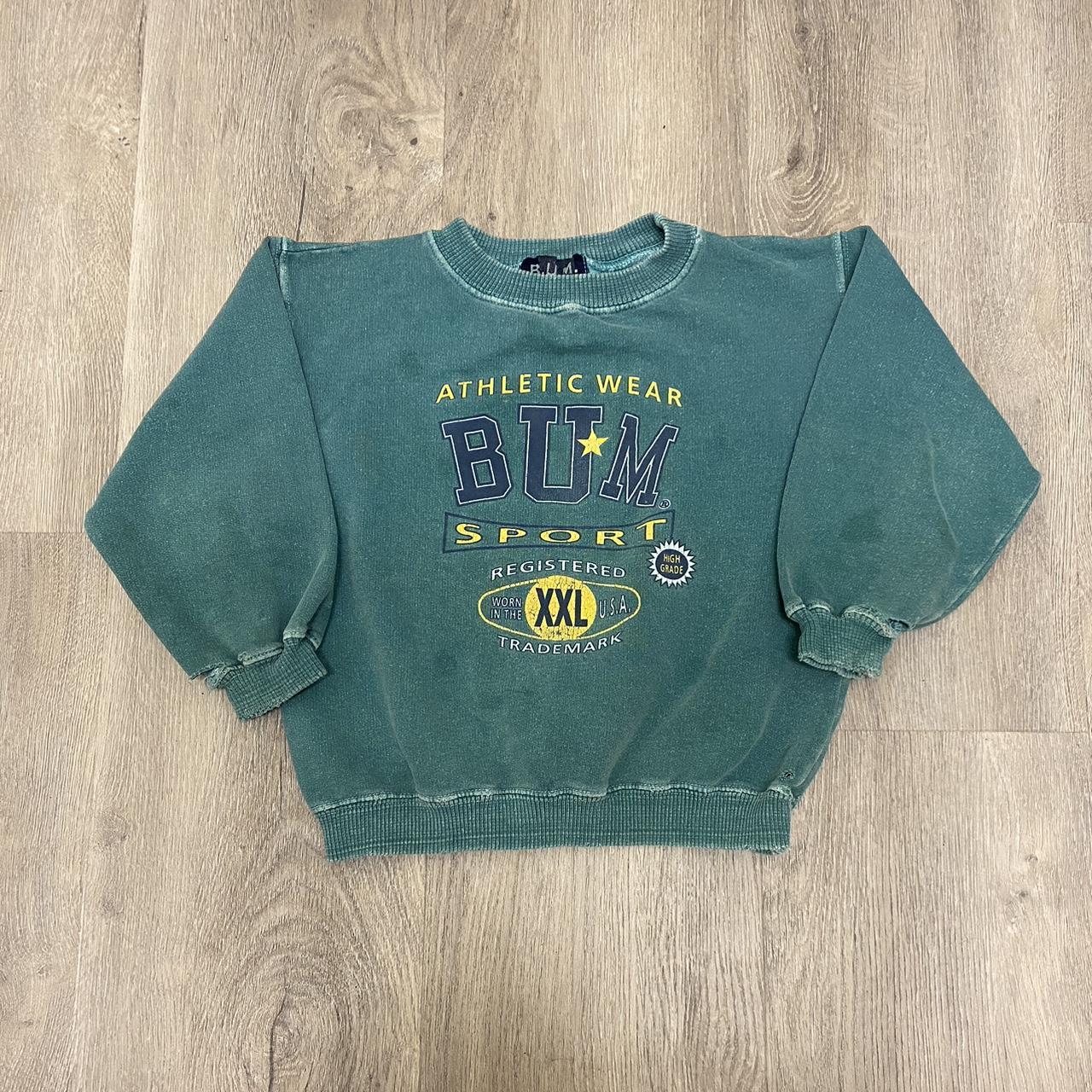 90s Toddler B.U.M Equipment Crewneck Sweatshirt -... - Depop