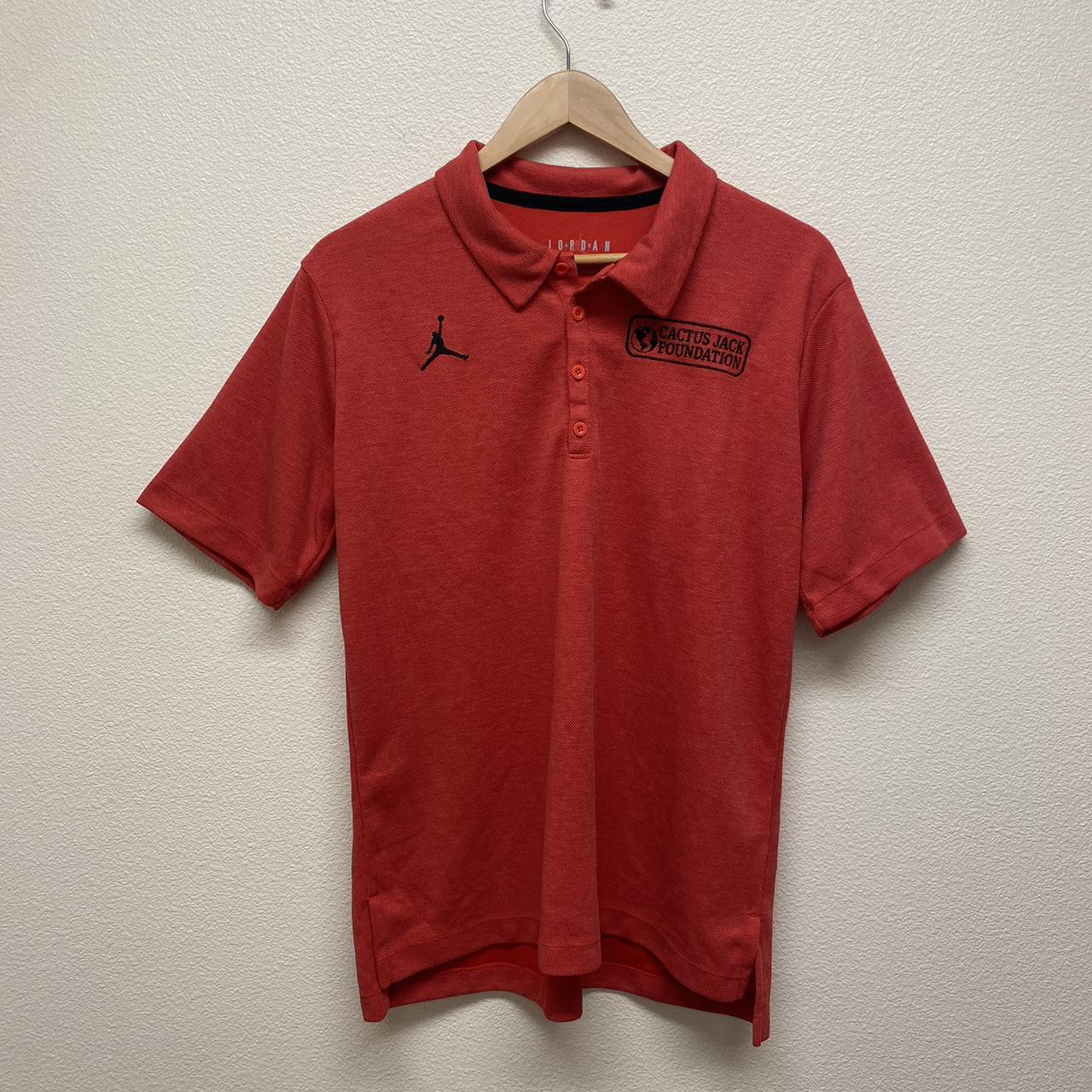Jordan Travis Scott Cactus Jack Foundation Polo... Depop