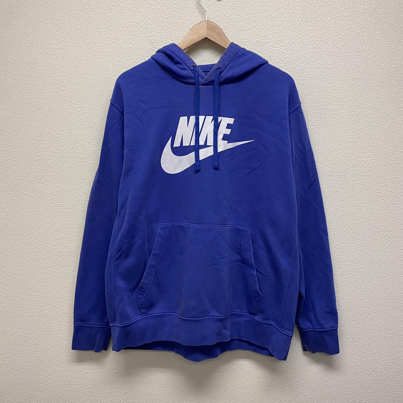 triple nike logo hoodie