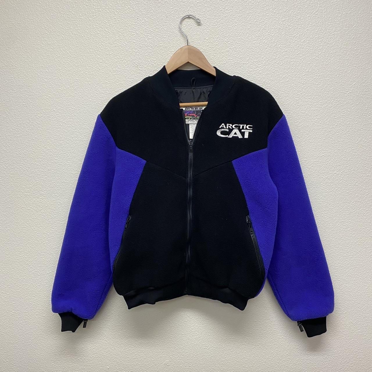 90s Arctic Cat Fleece Jacket size men’s medium Depop