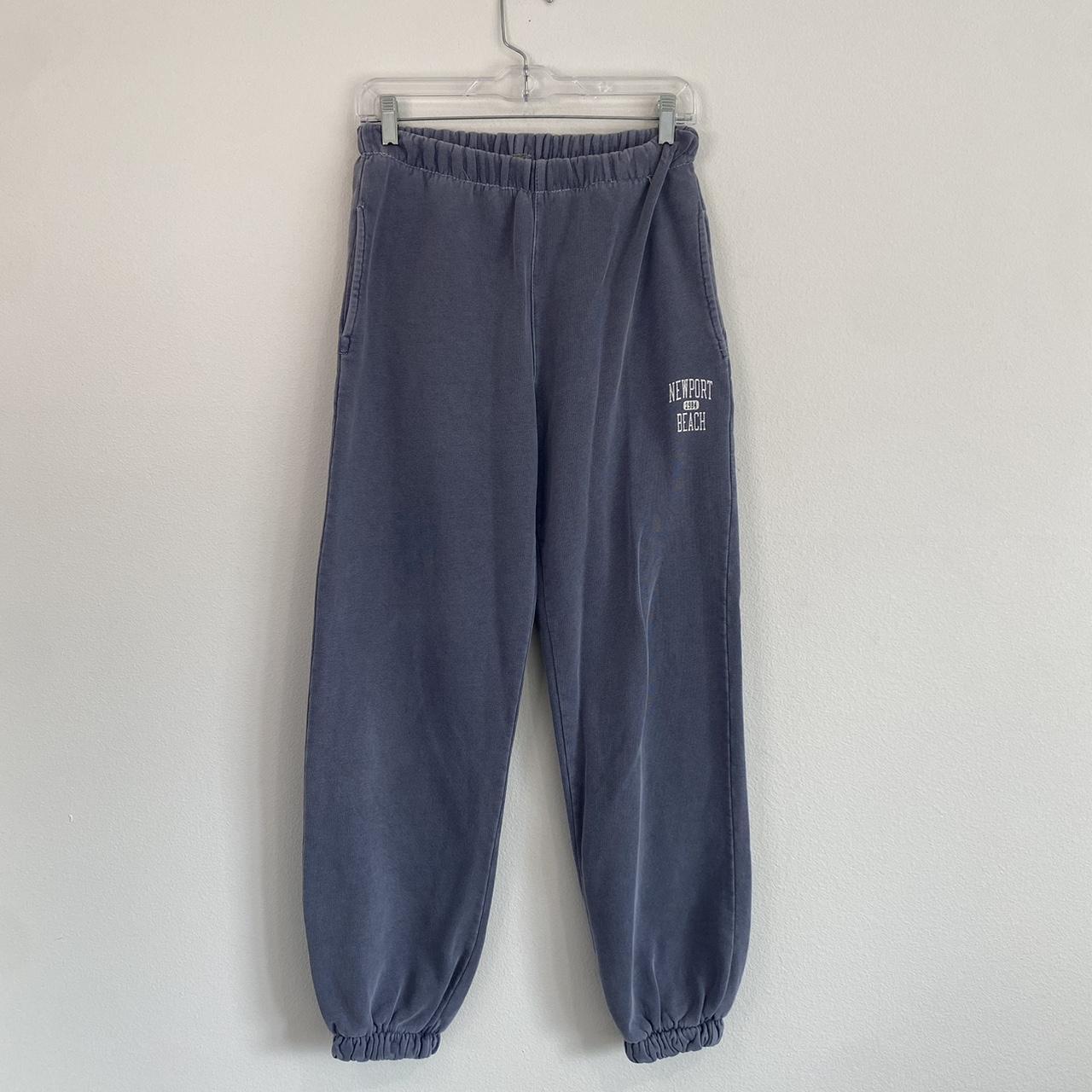 Brandy Melville Women's Sweatpants Blue/Grey One size – John