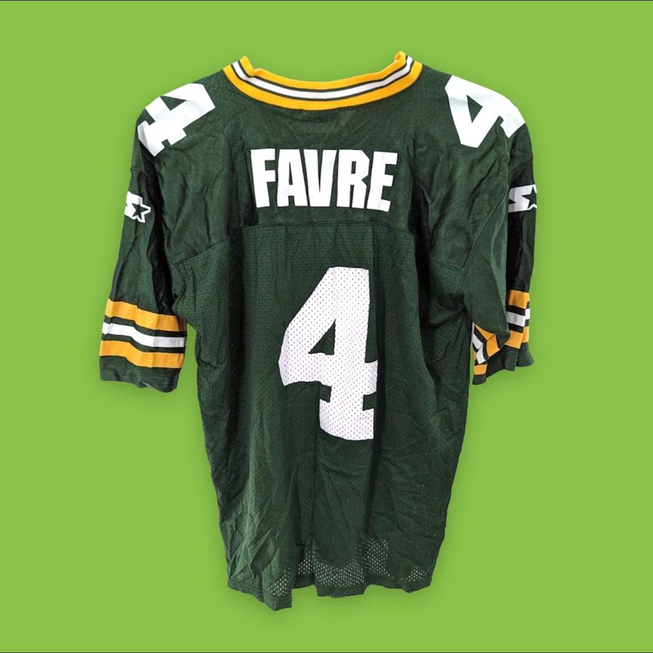 Vintage Brett Favre Green Bay Packers #4 Jersey