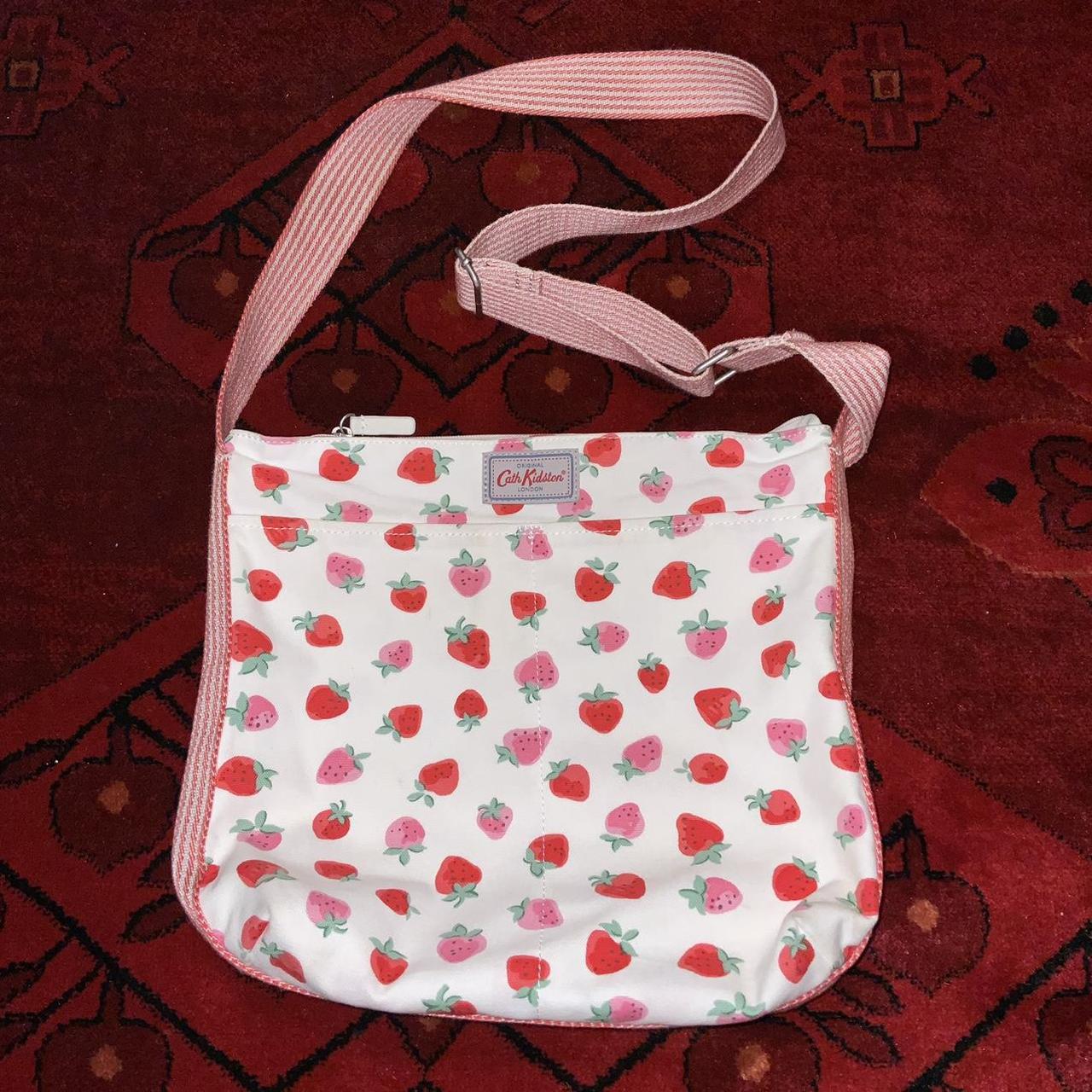 Cath Kidston Women's White and Pink Bag
