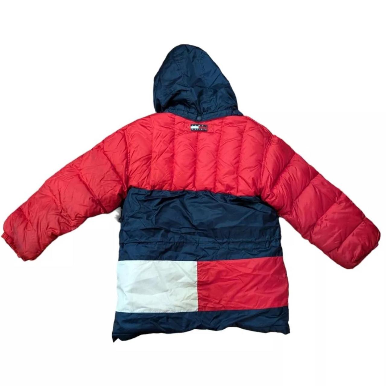 Newest Vintage Tommy Hilfiger Colourblock Puffer Puffa Jacket. Size L.