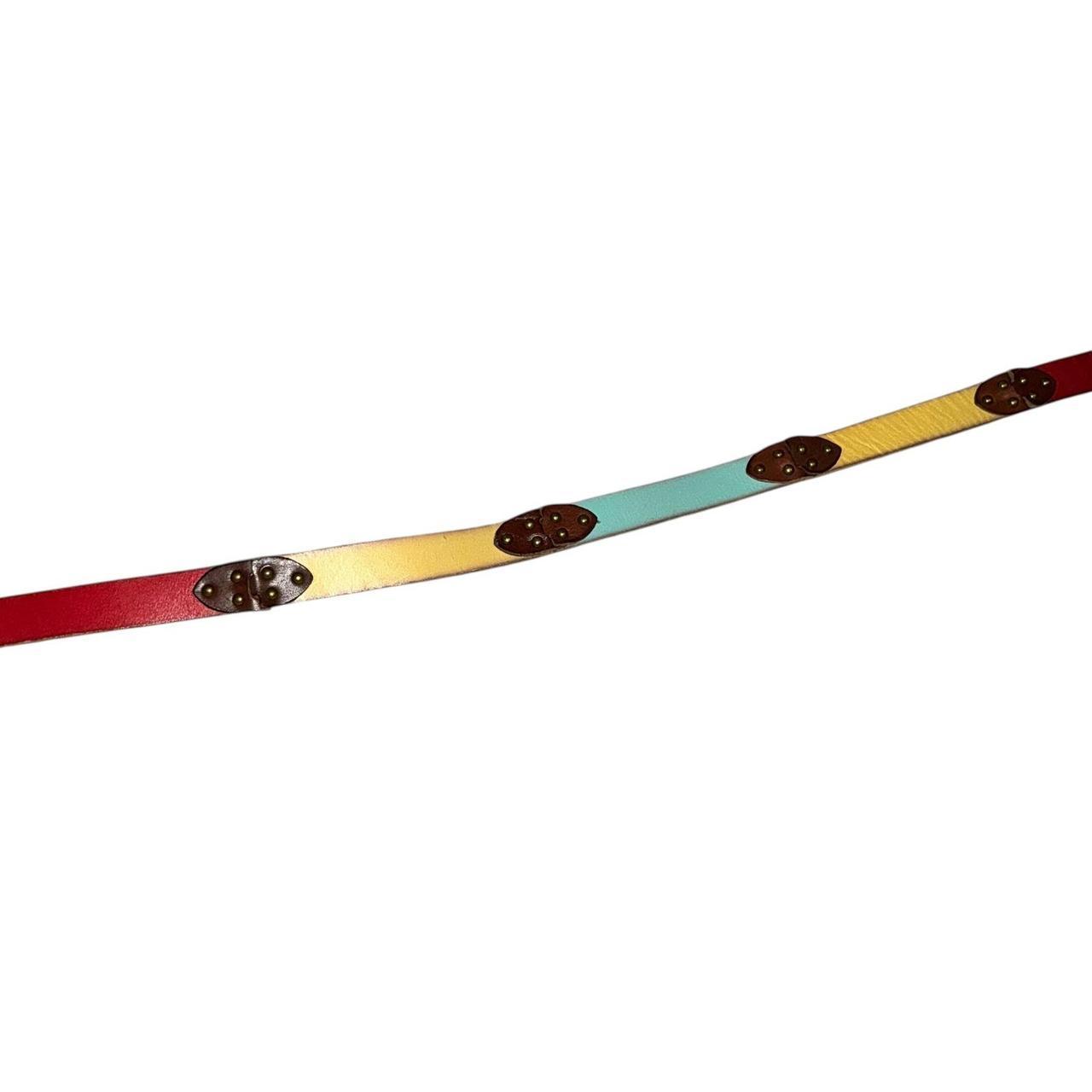 Fossil Women's Belt - Multi/Brown – Fossil Leathe… - image 5