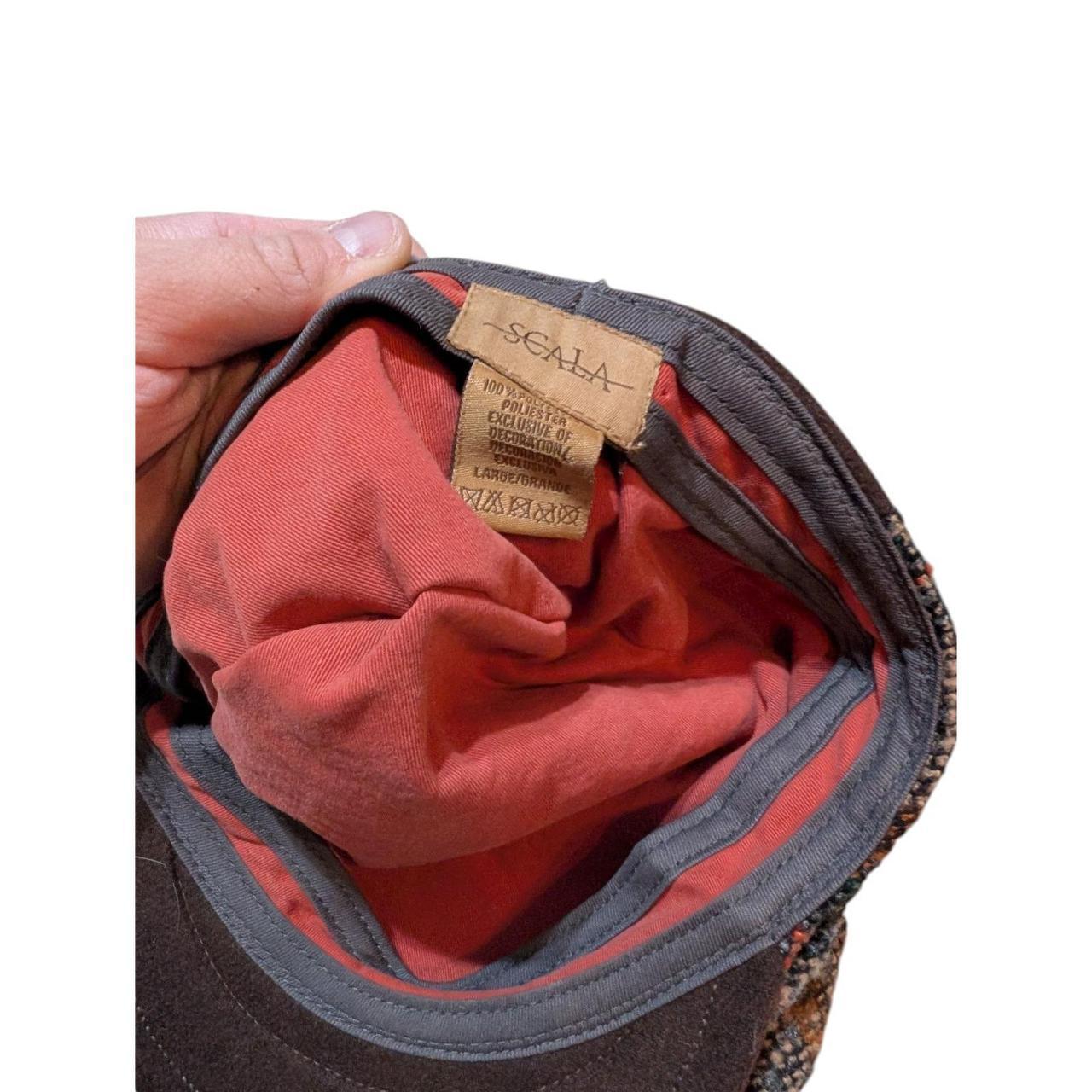 Scala Men's Hat - Multi – Scala Tweed Two Tone Ne… - image 7