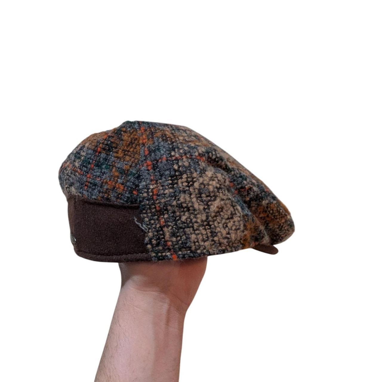 Scala Men's Hat - Multi – Scala Tweed Two Tone Ne… - image 4