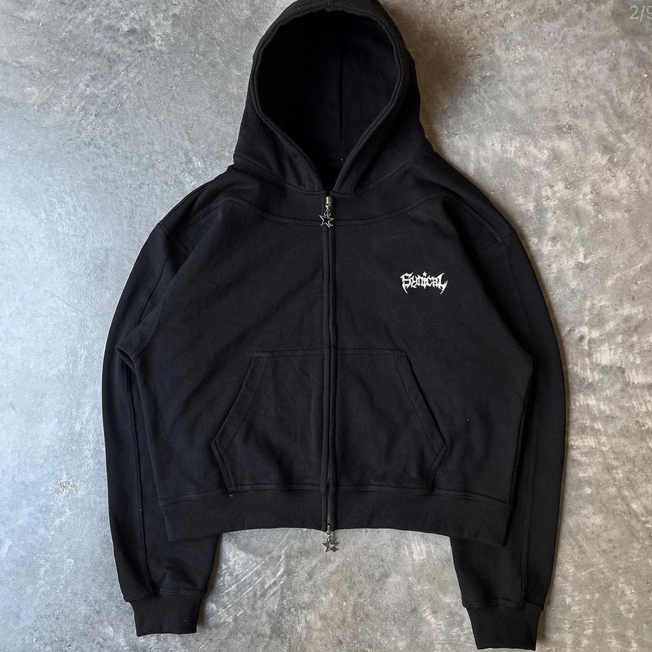 Synical global zip up hoodie brand new haven’t worn... - Depop