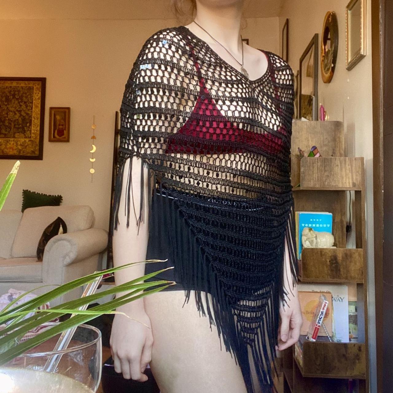 White House Black Market Women's Black Cover-ups (2)