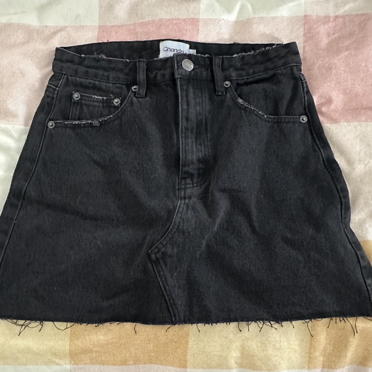 Ghanda denim skirt Depop