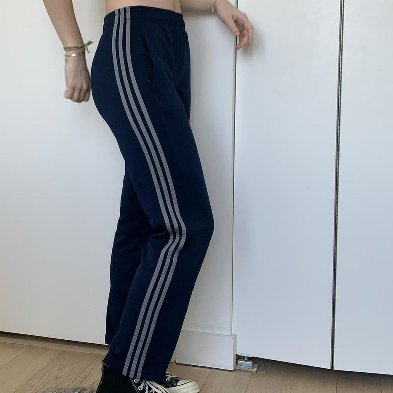 Adidas Women's Navy and Blue Joggers-tracksuits