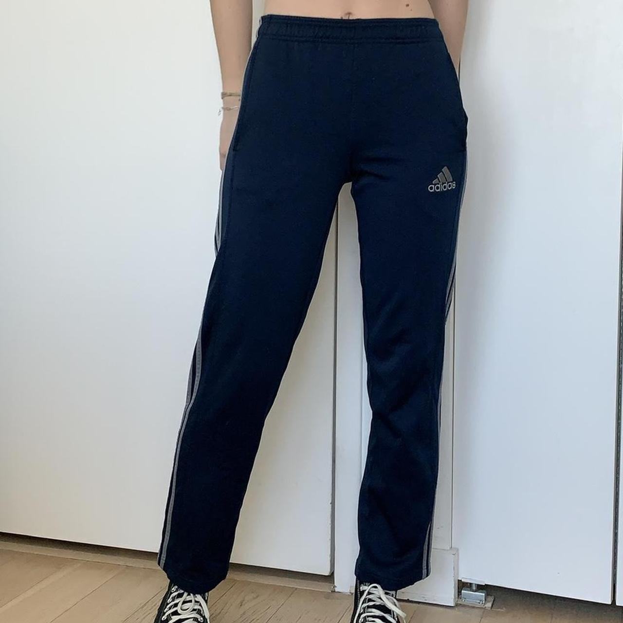 Adidas Women's Navy and Blue Joggers-tracksuits (2)