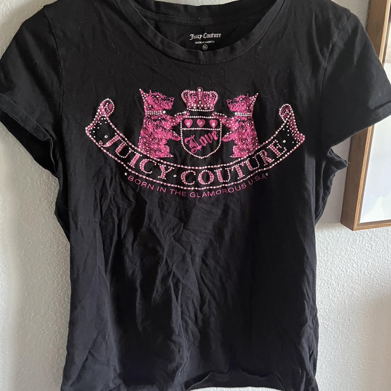 y2k juicy couture tee such a cute piece i just... - Depop