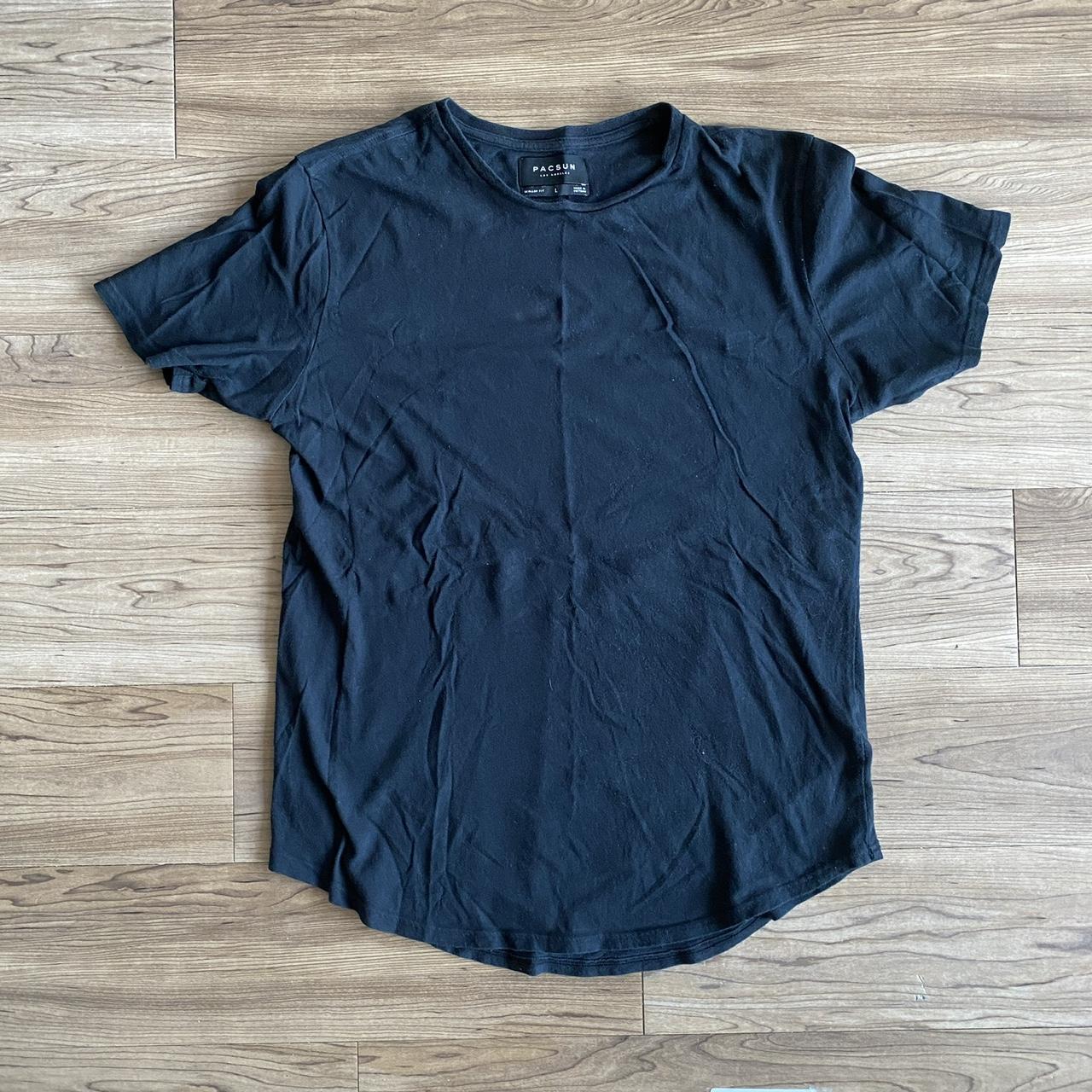 pacsun scallop tee