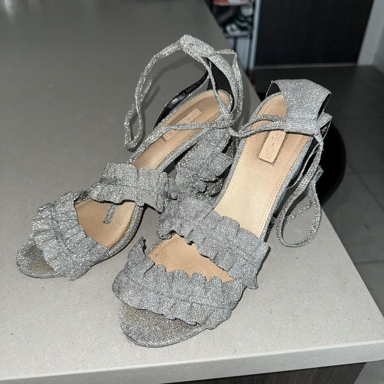 Topshop glitter hot sale heels