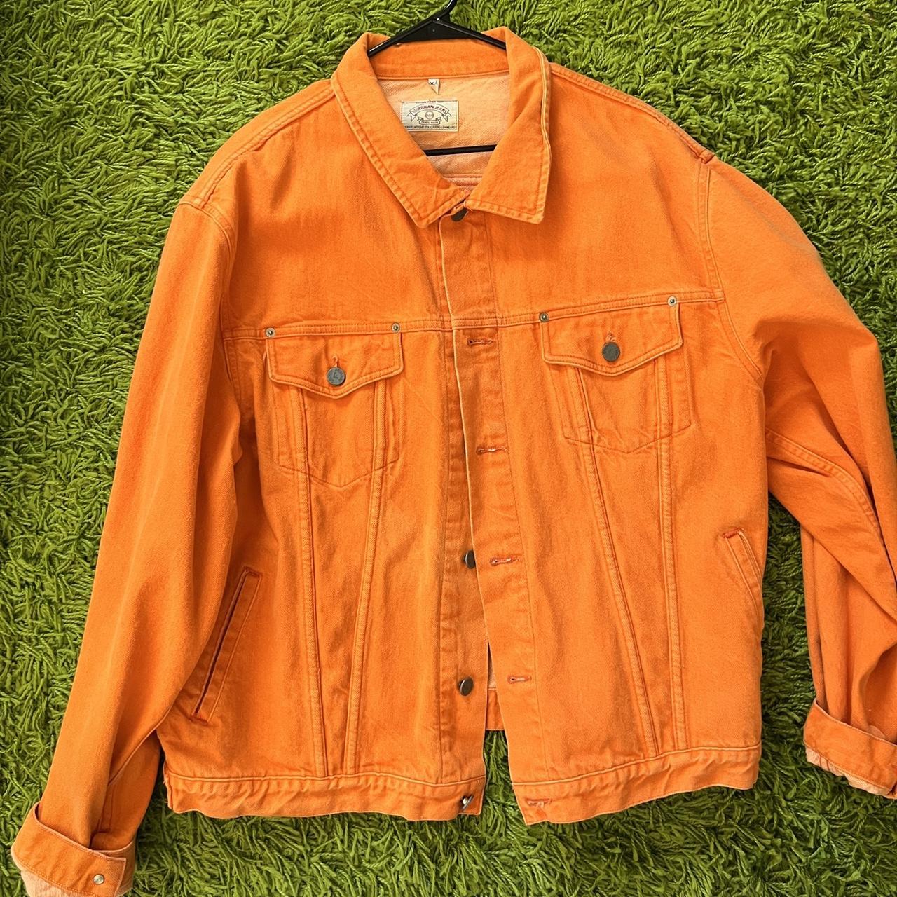 Armani Jeans Men's Orange Jacket