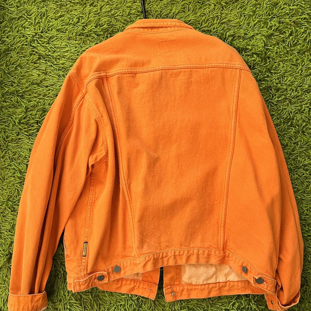 Armani Jeans Men's Orange Jacket (3)
