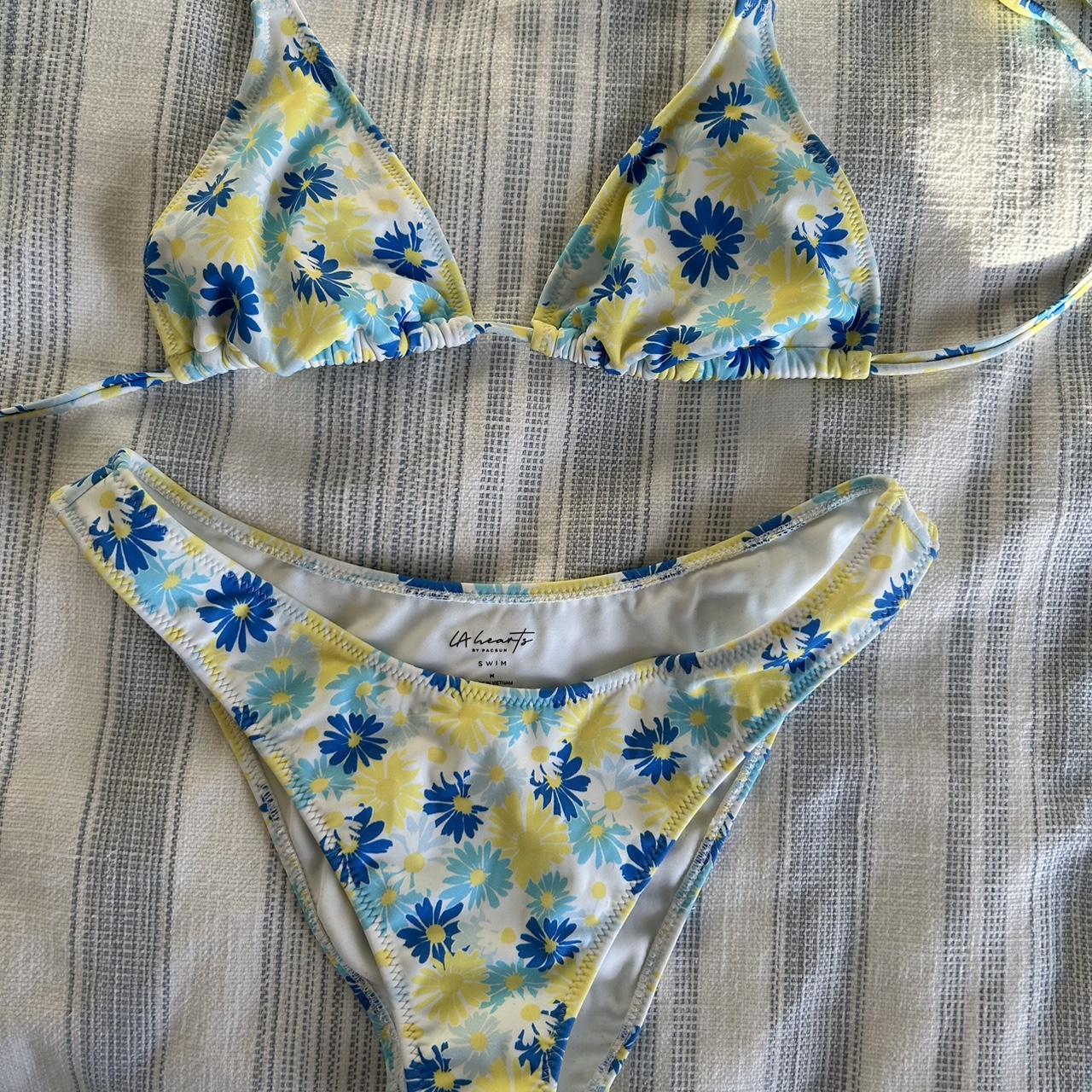 Pacsun Flower Bikini Only Worn Once At The Depop 2011