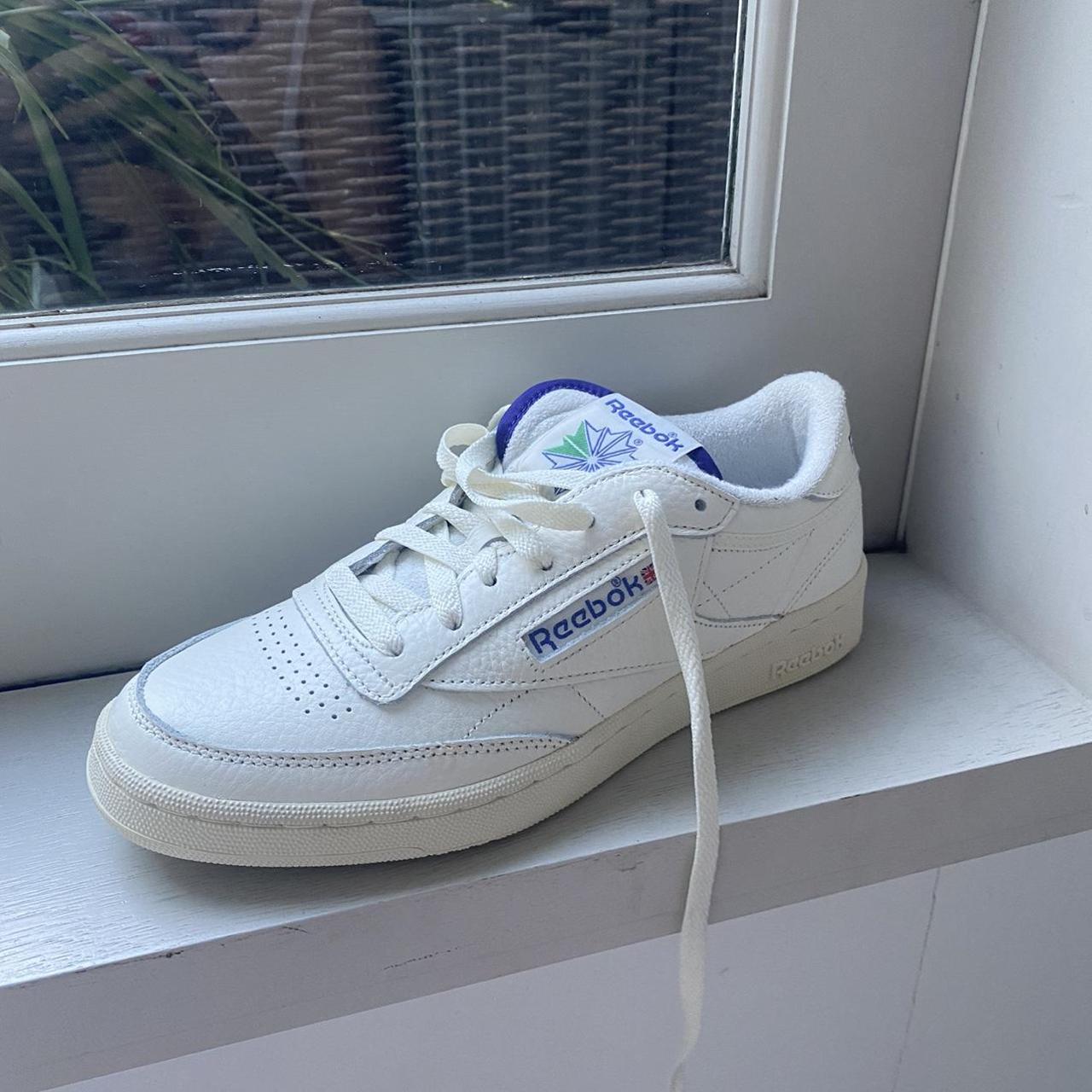 reebok club c shoes USA womens 8 comes with og... - Depop