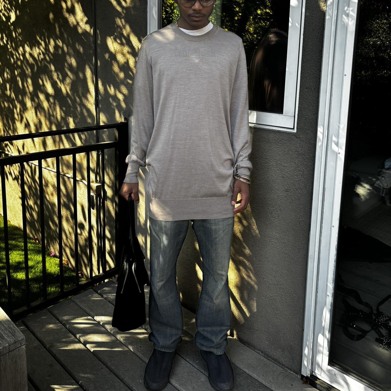 Maison margiela long cashmere sweater excellent | Depop