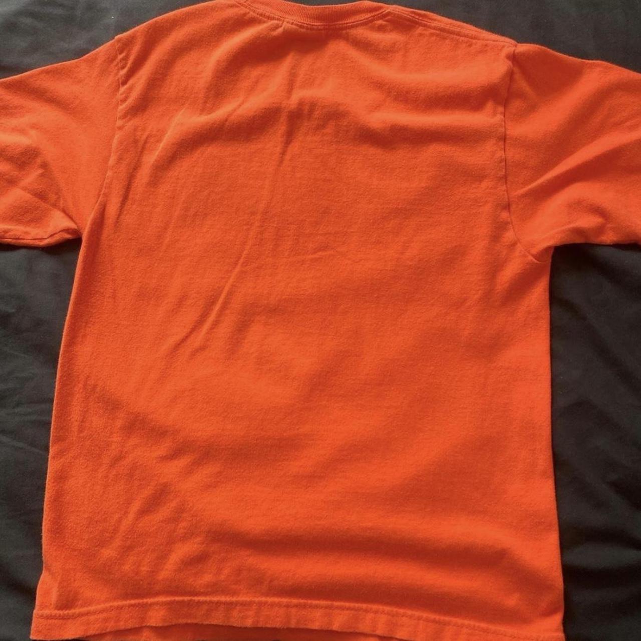 Orange Stüssy T Excellent condition Label states... - Depop