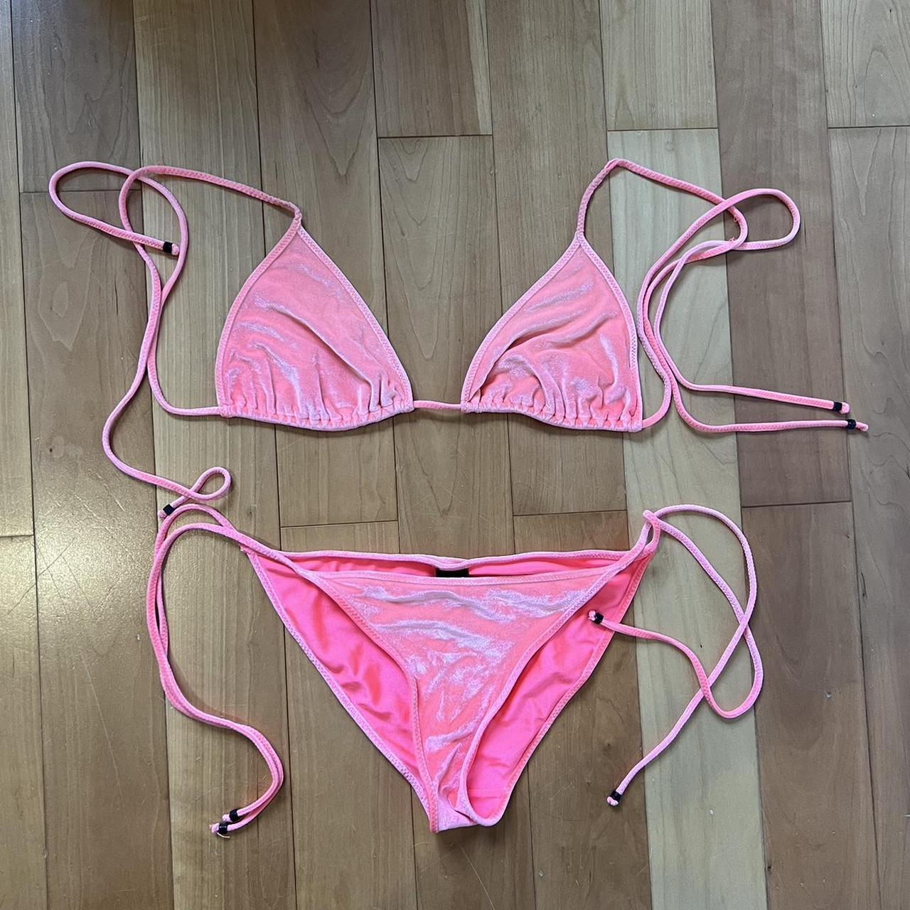 Triangl Womens Pink Bikinis And Tankini Sets Depop 