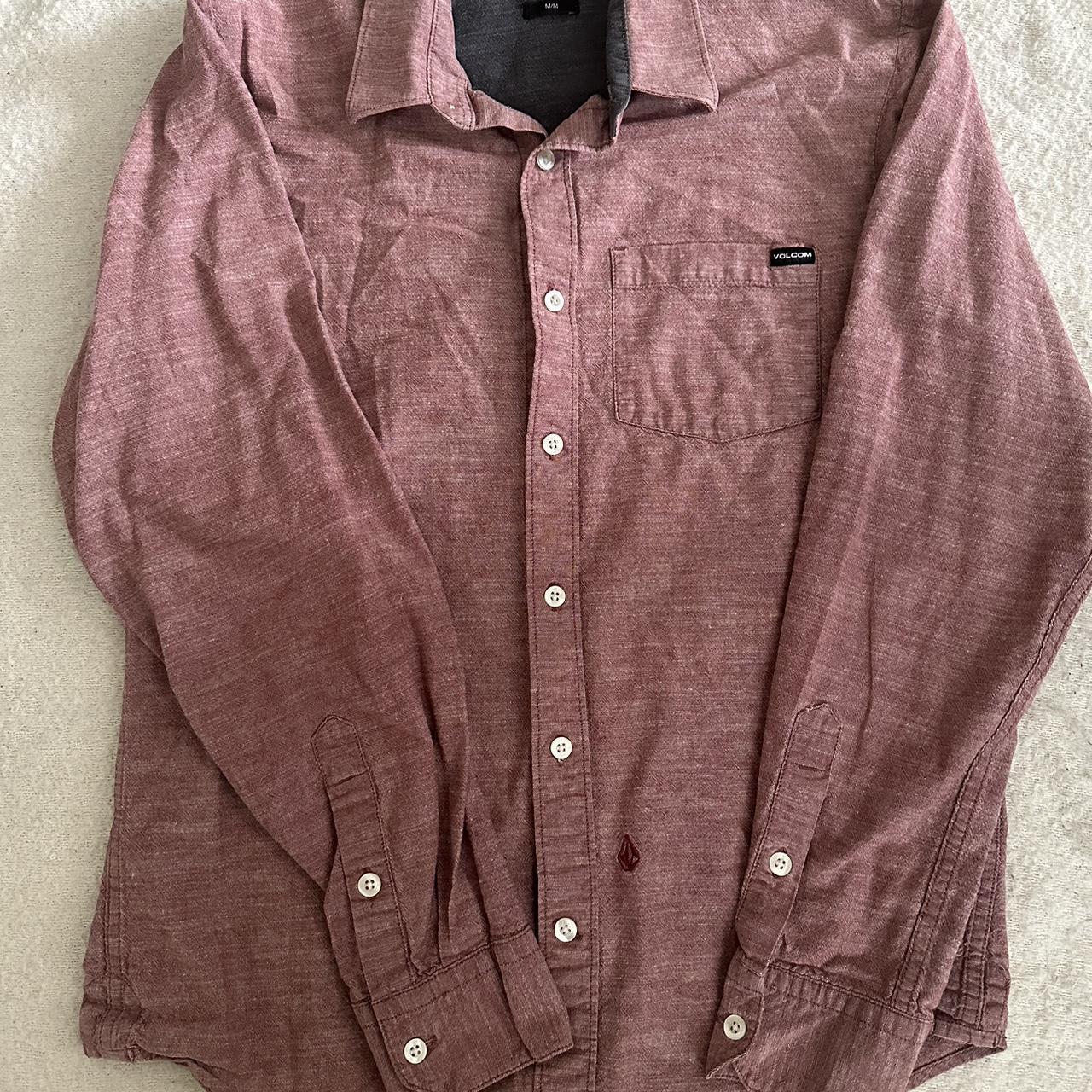 volcom collared shirts