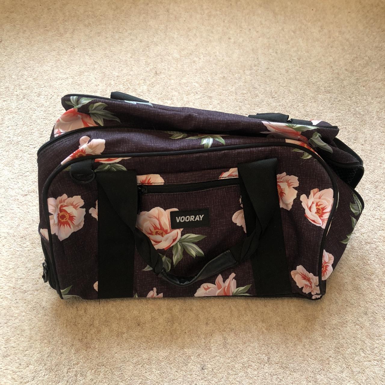 Vooray black and pink gym duffel bag 23L Brand... Depop