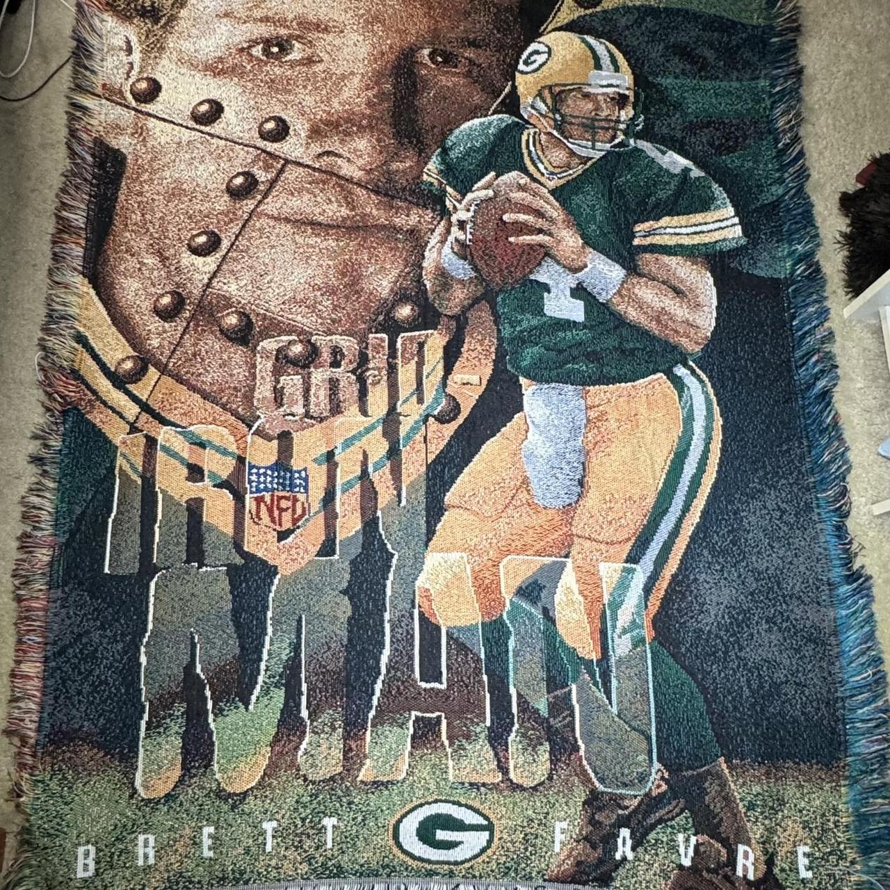 Brett Favre Green Bay Packers tapestry