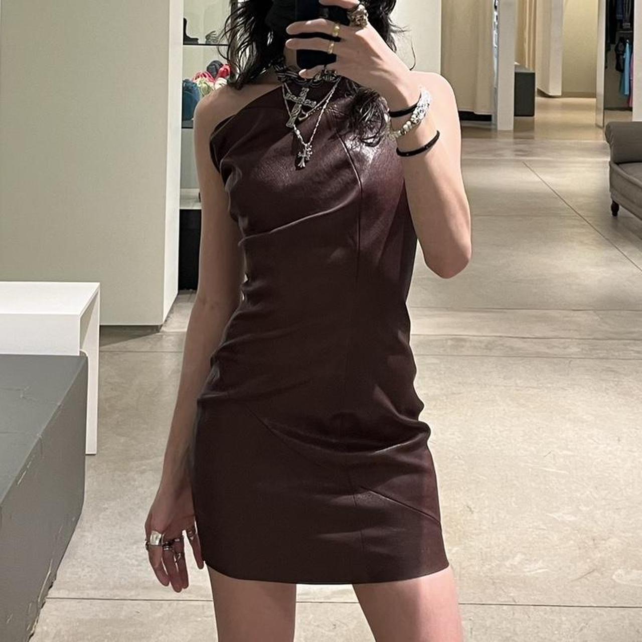 【Rick Owens】 mini dress RICK OWENS | SLING MINI DRESS