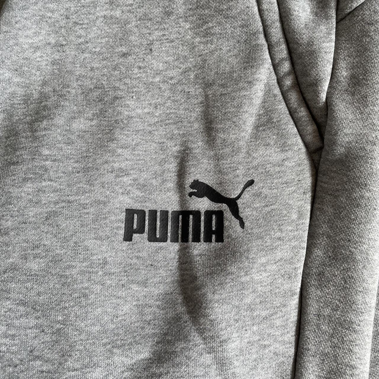 Grey Puma Joggers Small Joggers Puma Drip... Depop