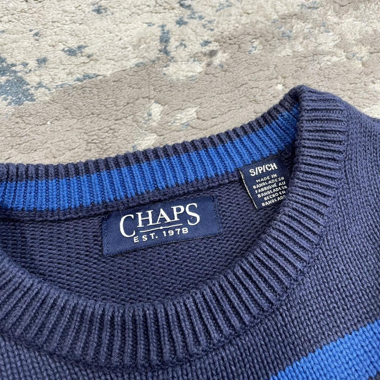 VINTAGE Y2K RALPH LAUREN CHAPS CHUNKY KNIT JUMPER... - Depop