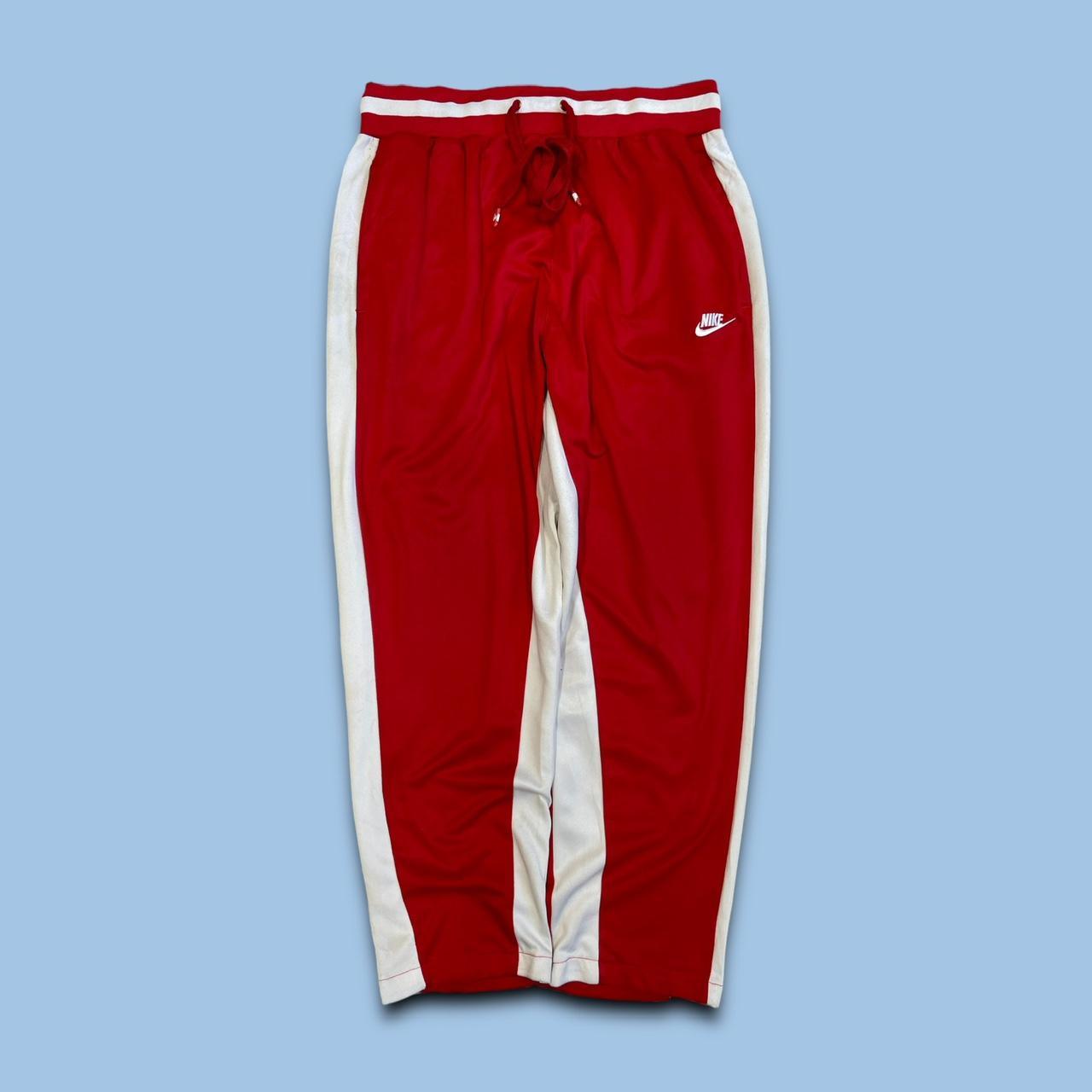 VINTAGE Y2K NIKE AIR STRAIGHT LEG TRACKSUIT BOTTOMS... Depop