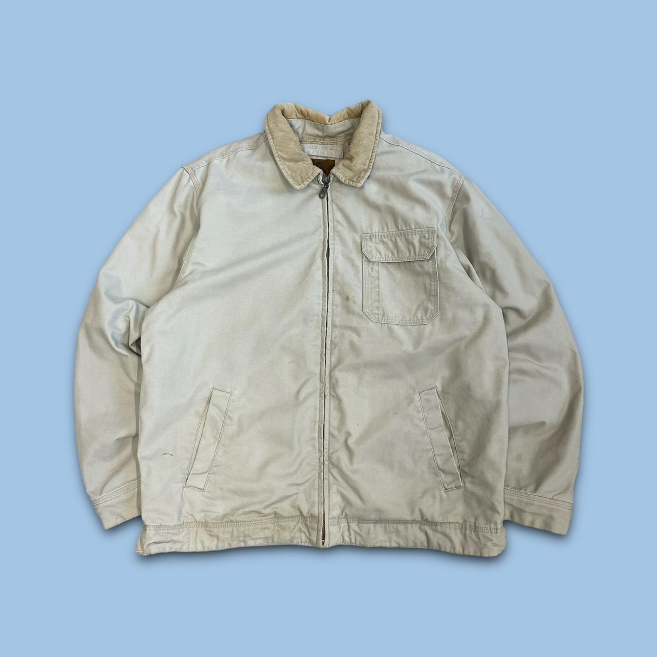 VINTAGE FADED GLORY WORKWEAR ZIP UP DETROIT