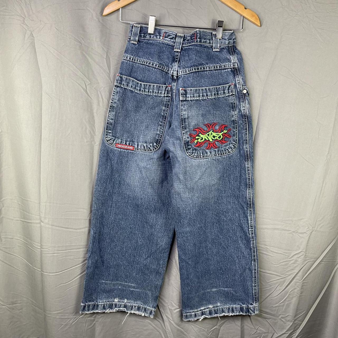 Vintage 90s JNCO JEANS Youth Baggy Pants condition... - Depop