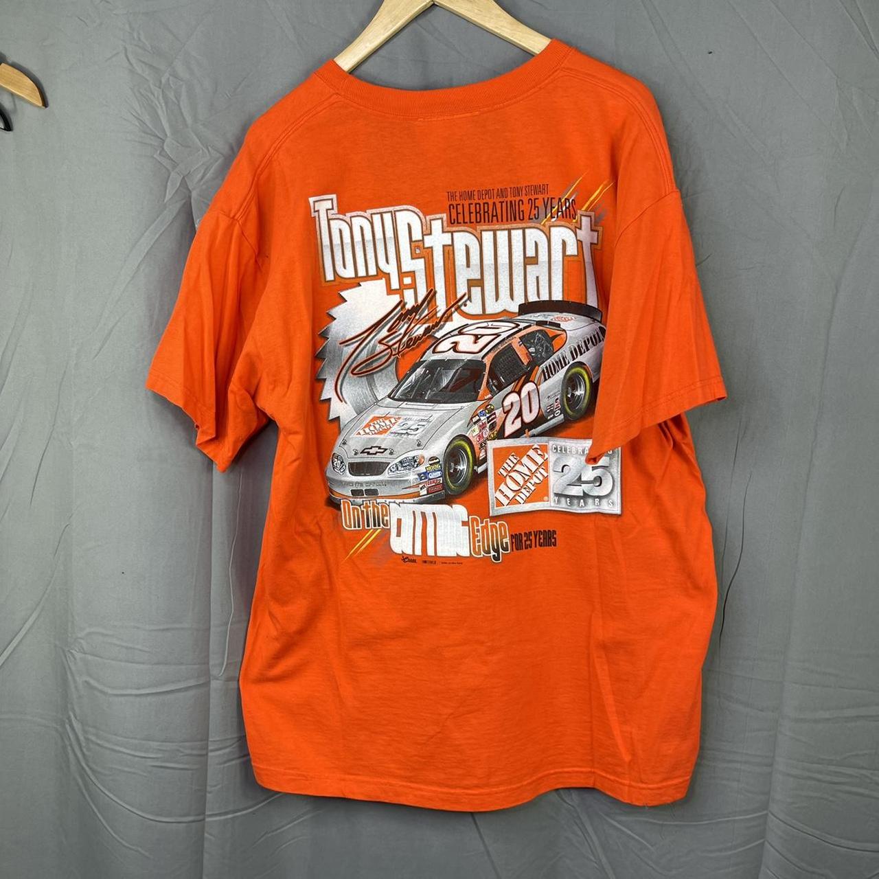 Vintage Early 2000s NASCAR Racing Tony Stewart T... - Depop