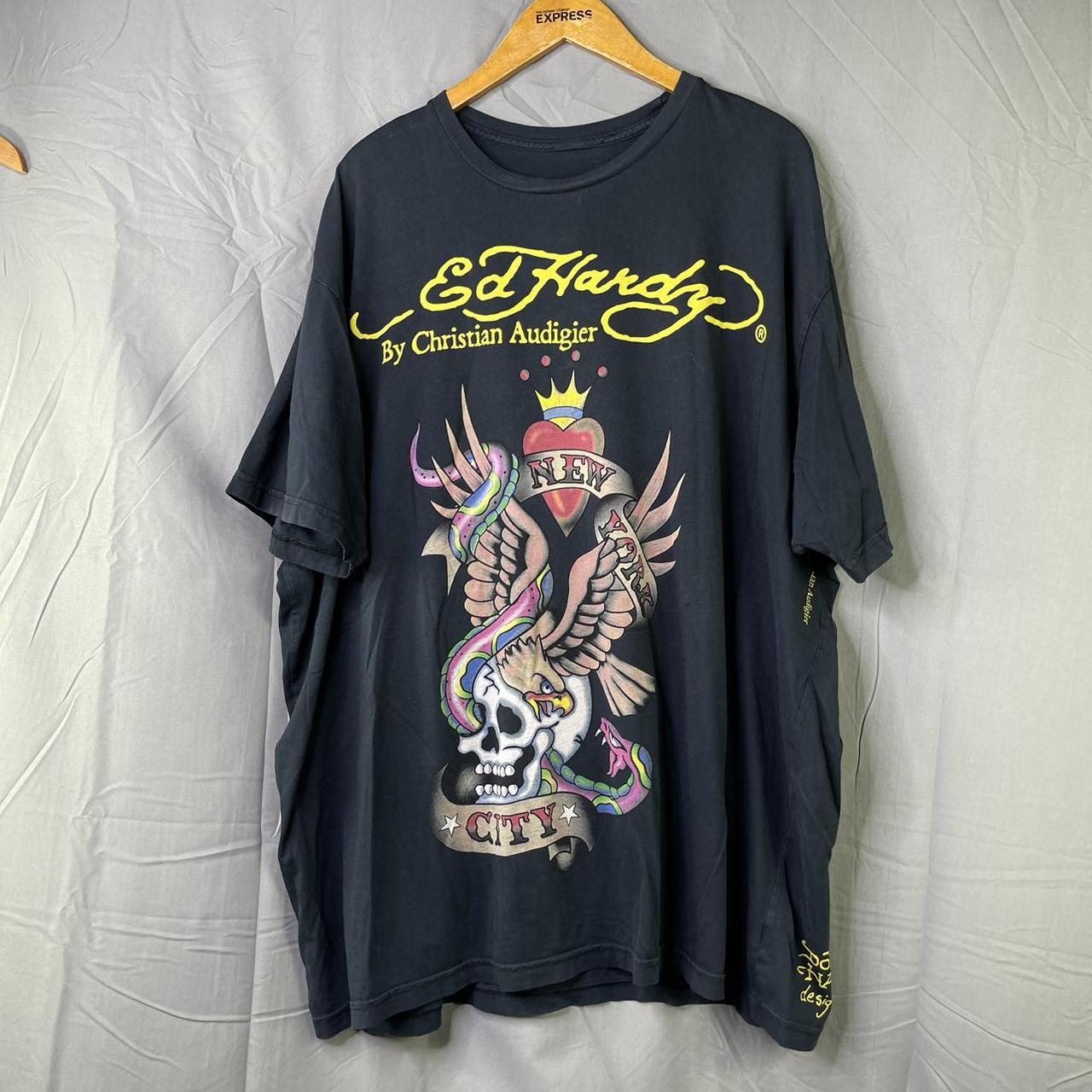 Vintage Early 2000s Ed Hardy By Christian Audigier Depop