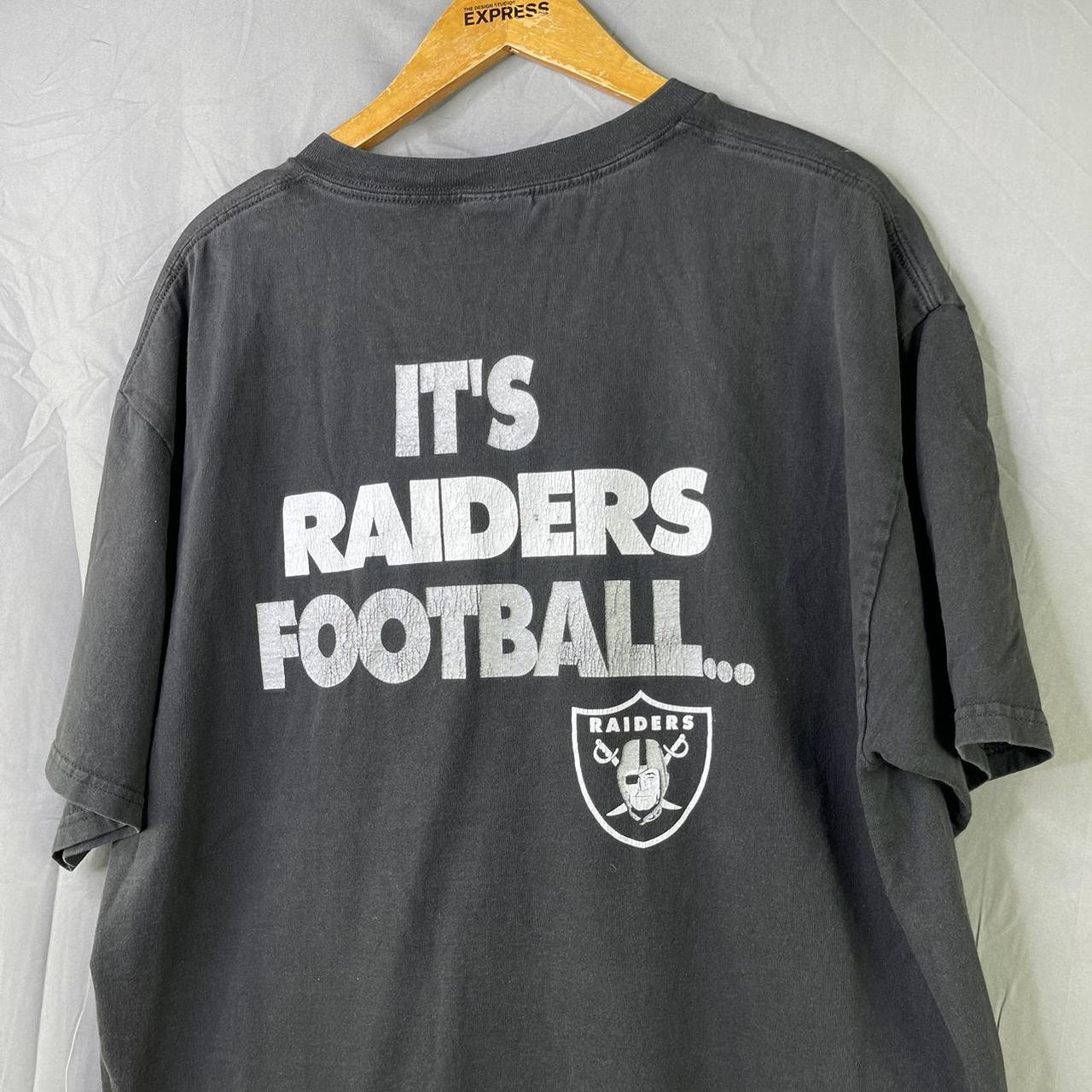 Vintage Oakland Raiders NFL Baseball Jersey Size - Depop