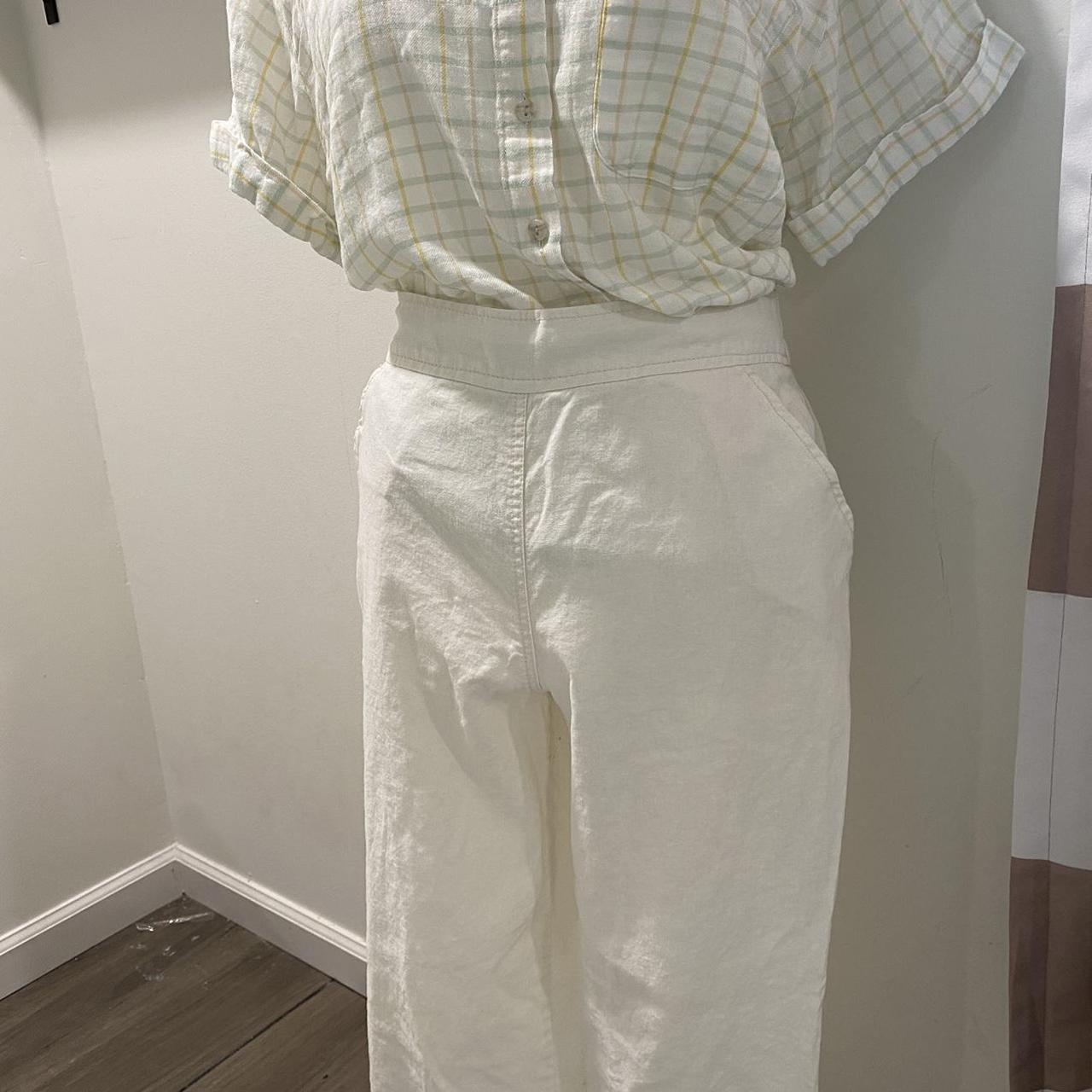 Max Studio Women's White Trousers