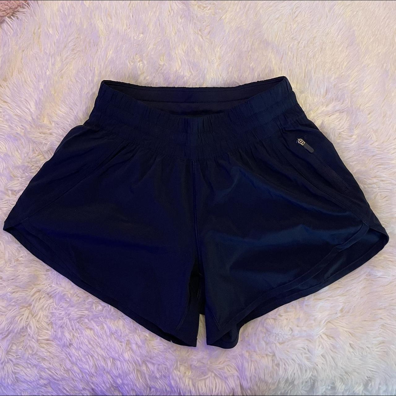 Lululemon Women's Navy Shorts | Depop